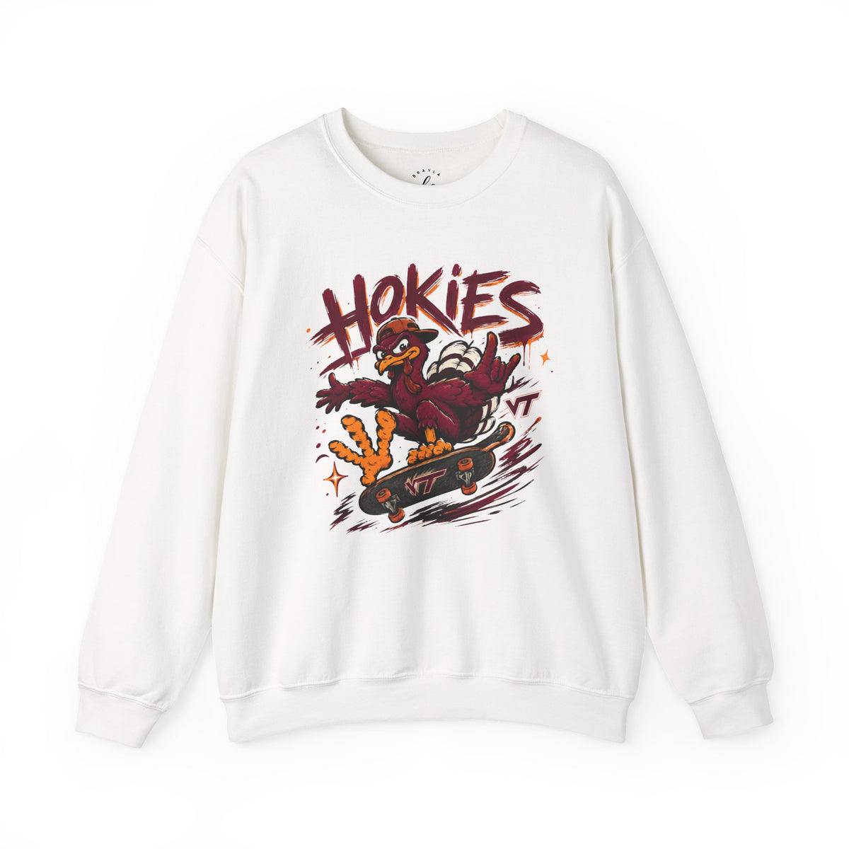 Virginia Tech Unisex Heavy Blend™ Crewneck Sweatshirt