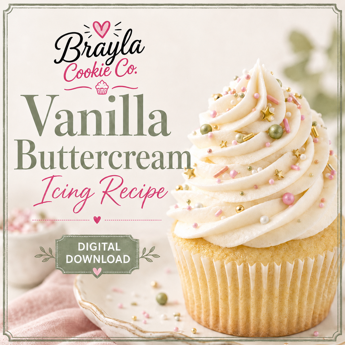 Vanilla Buttercream Icing