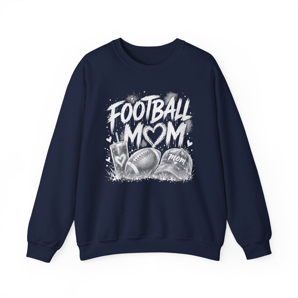 Football Mom Crewneck Sweatshirt