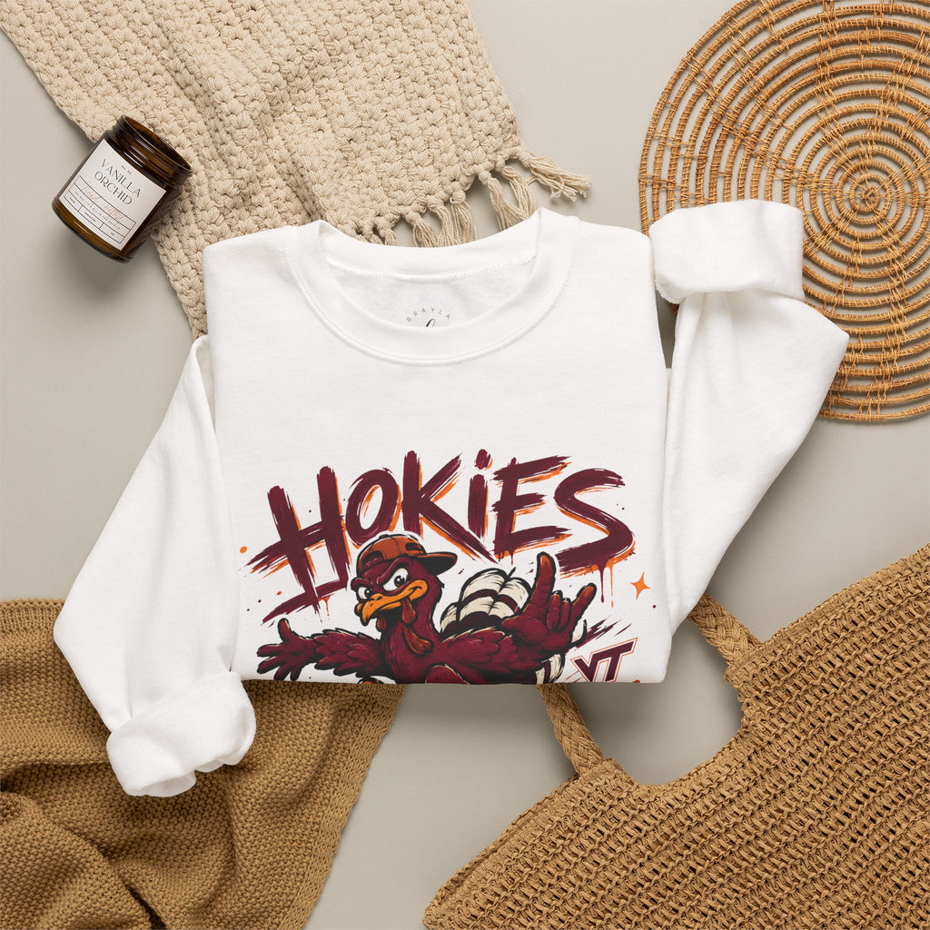 Virginia Tech Unisex Heavy Blend™ Crewneck Sweatshirt
