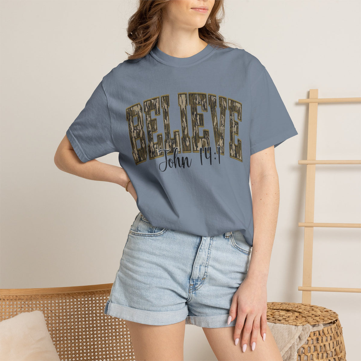 Believe Camo T-shirt