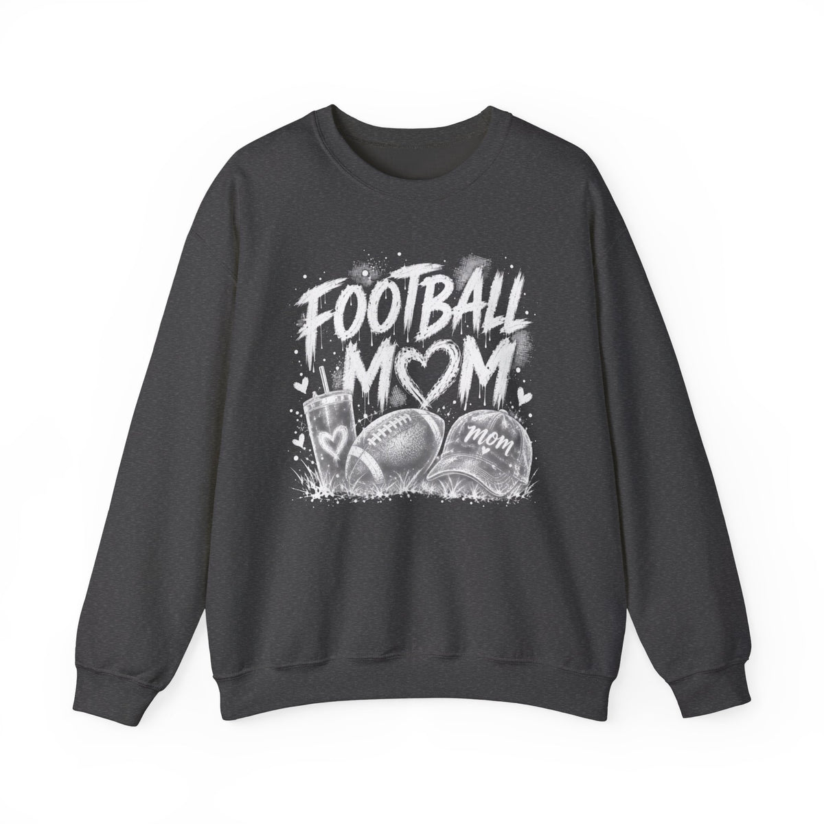 Football Mom Crewneck Sweatshirt