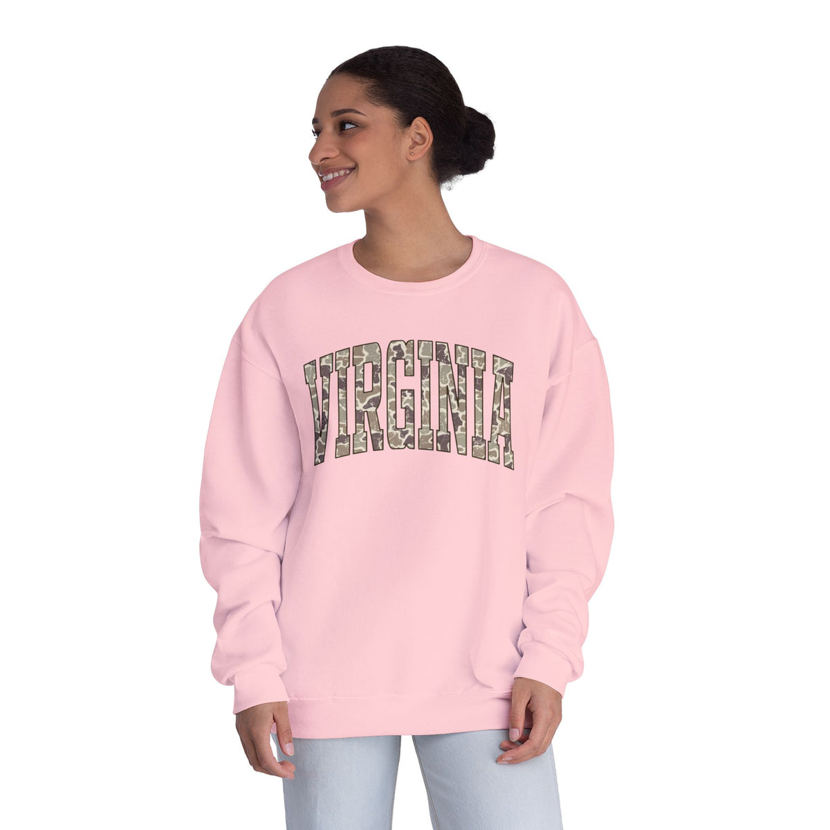 Camo Virginia Crewneck
