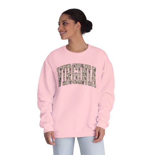 Camo Virginia Crewneck