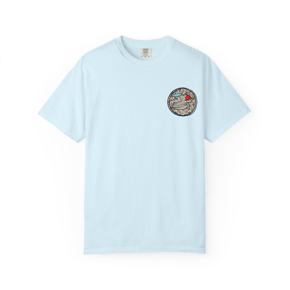 Hooked on Fishing Unisex Garment-Dyed T-shirt