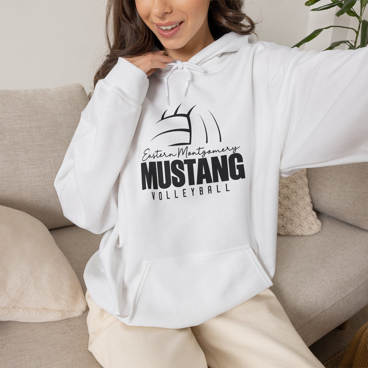 EM Volleyball Hooded Sweatshirt