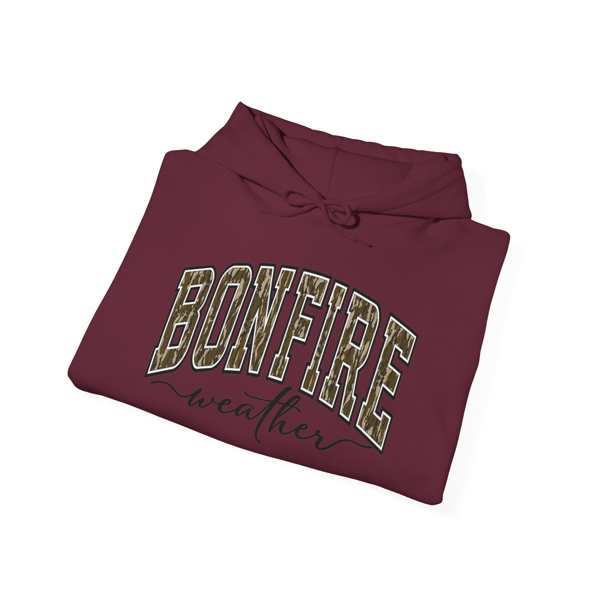 Bonfire Season Camo Unisex Heavy Blend™ Hooded Sweatshirt