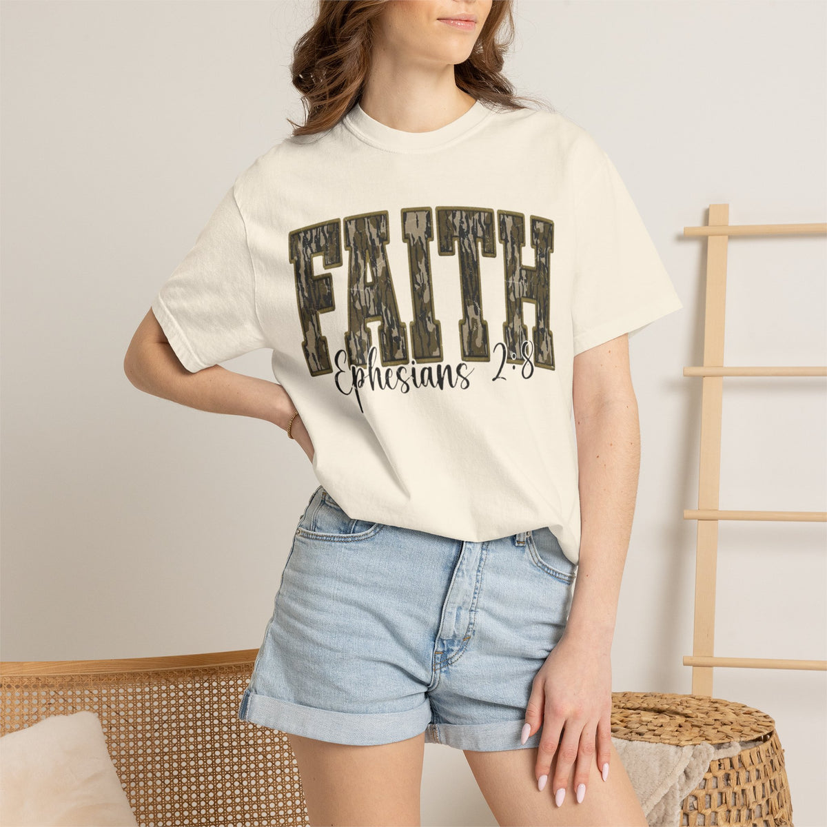 Faith Camo T-shirt
