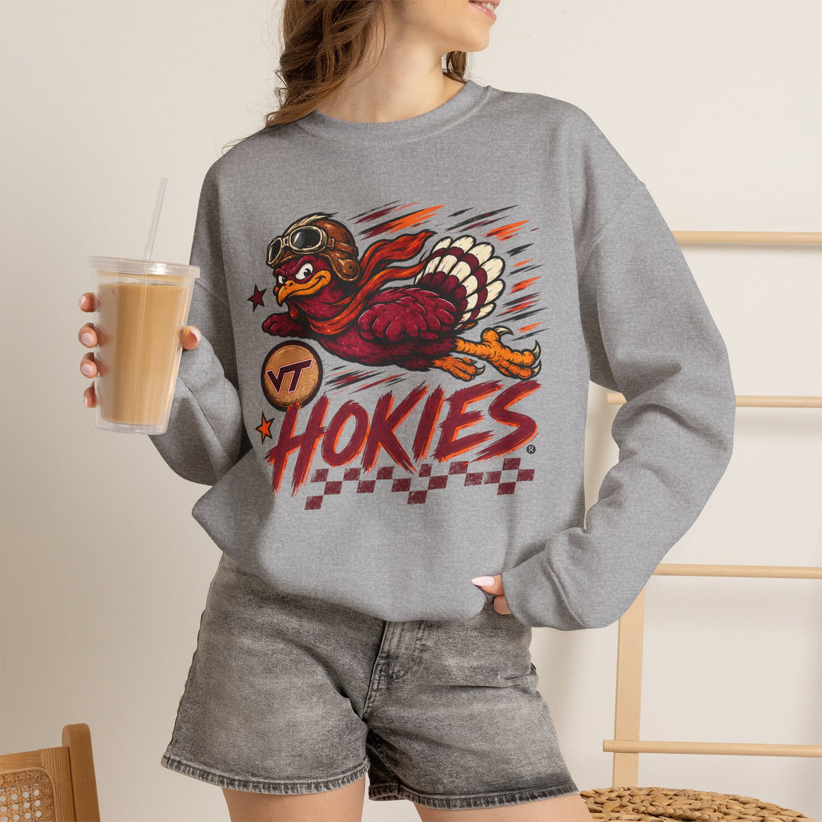 Hokies Crewneck Sweatshirt