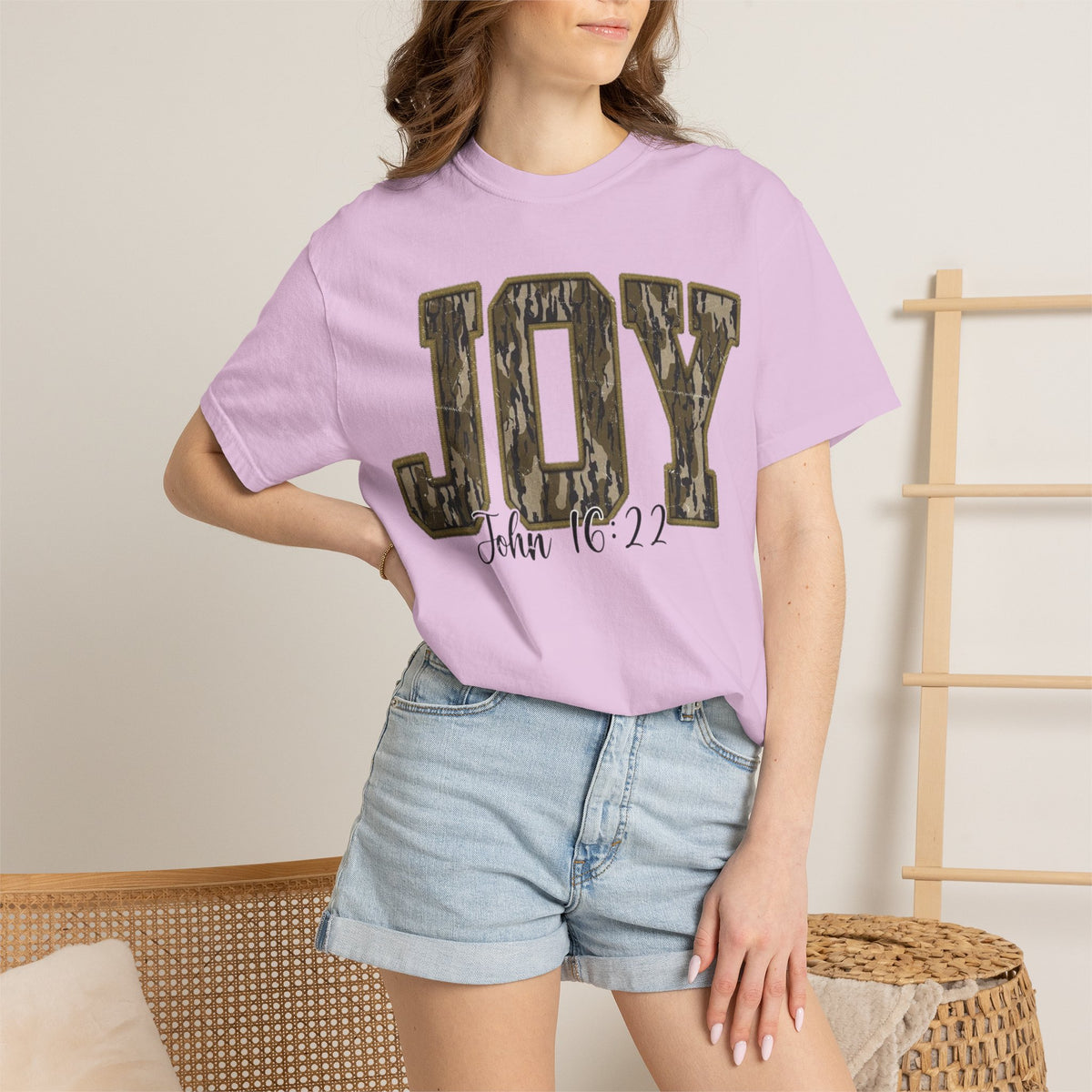 Joy Camo T-shirt