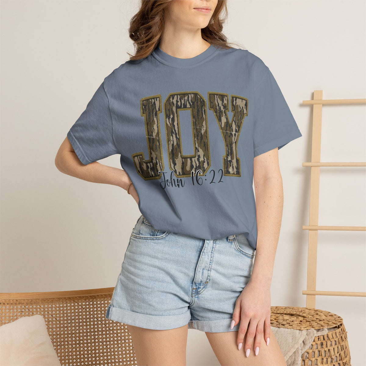 Joy Camo T-shirt