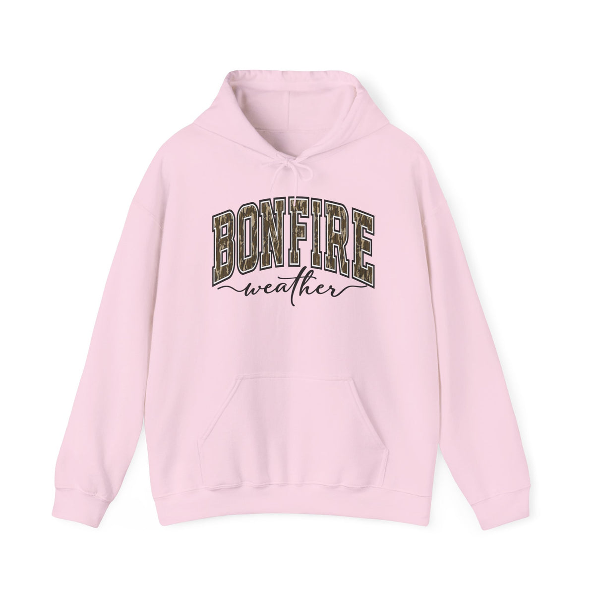 Bonfire Season Camo Unisex Heavy Blend™ Hooded Sweatshirt