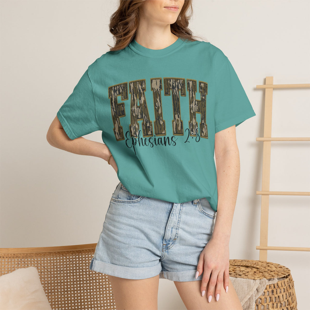 Faith Camo T-shirt