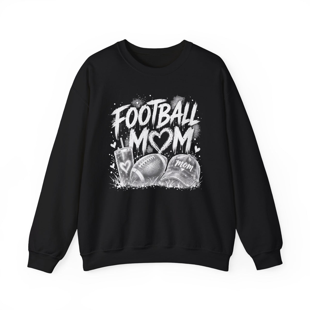 Football Mom Crewneck Sweatshirt