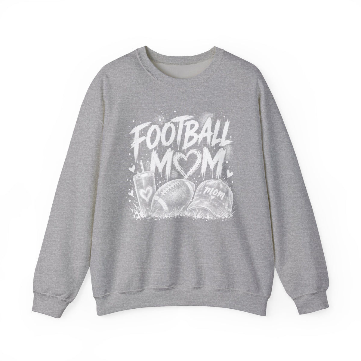 Football Mom Crewneck Sweatshirt