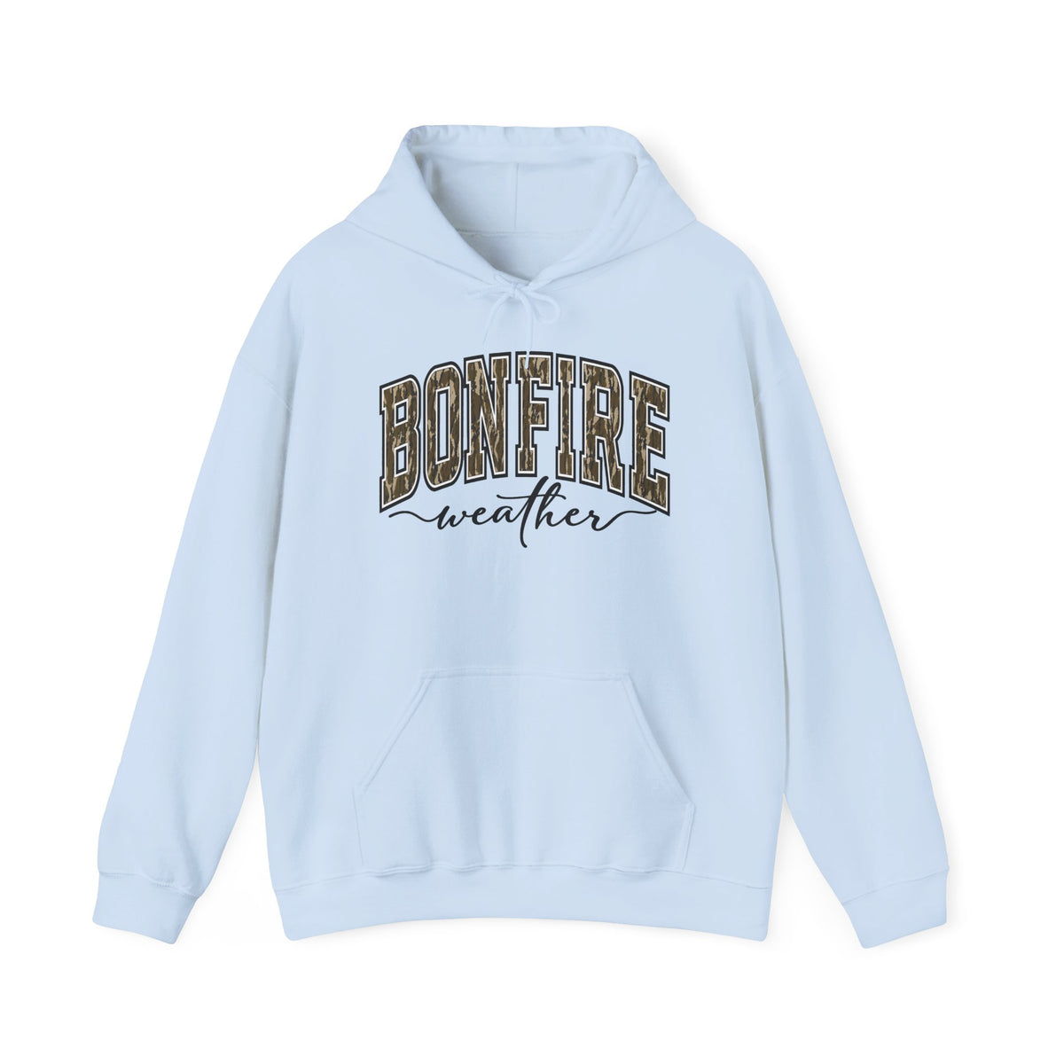 Bonfire Season Camo Unisex Heavy Blend™ Hooded Sweatshirt