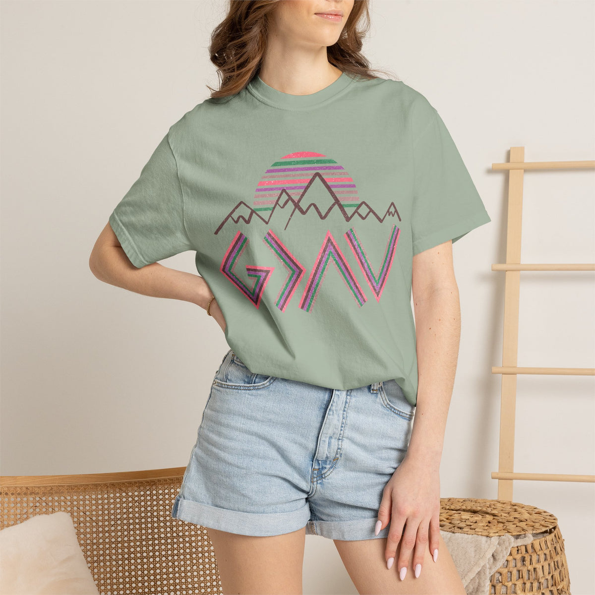 God is Greater Unisex Garment-Dyed T-shirt