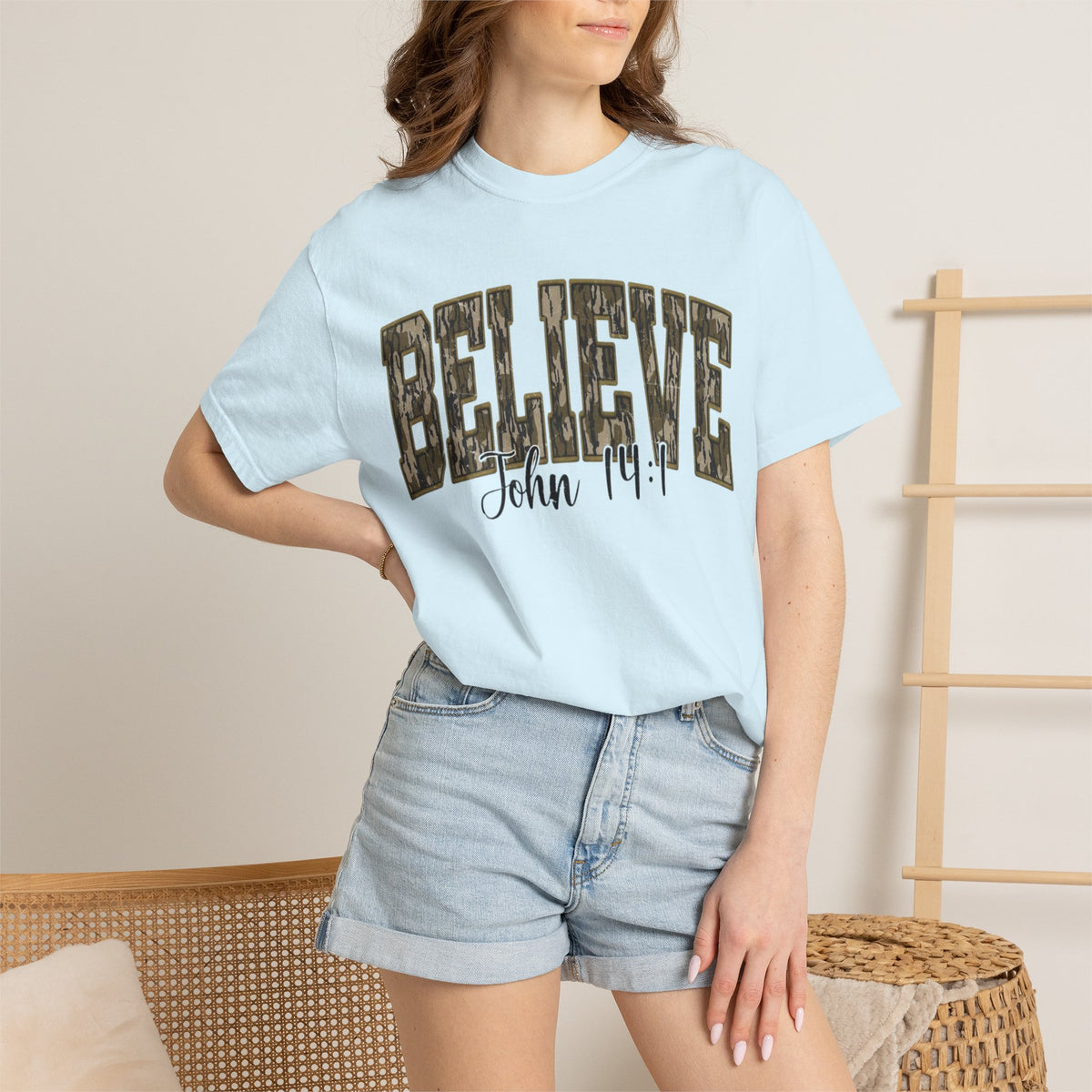 Believe Camo T-shirt