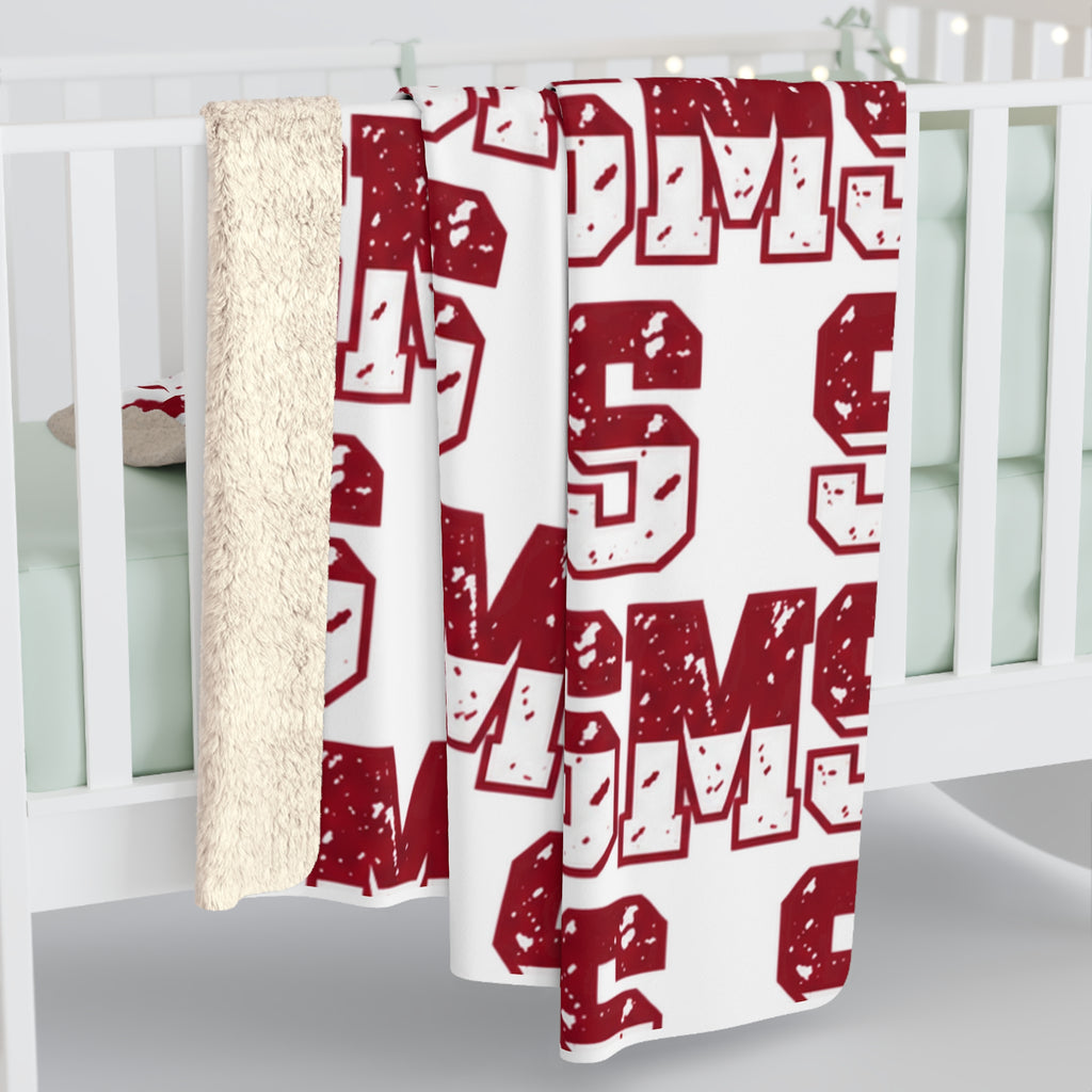 SMS Sherpa Fleece Blanket