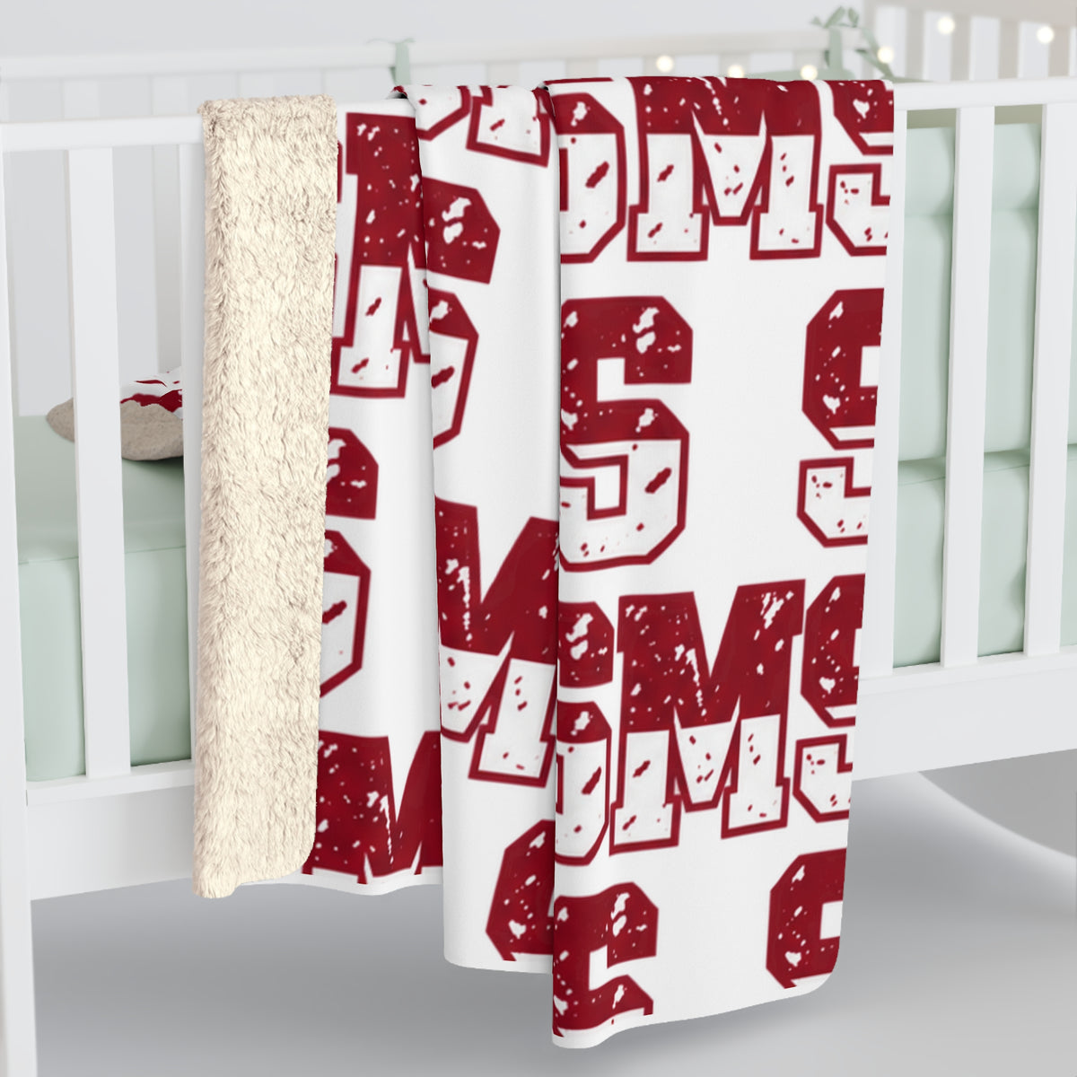 SMS Sherpa Fleece Blanket