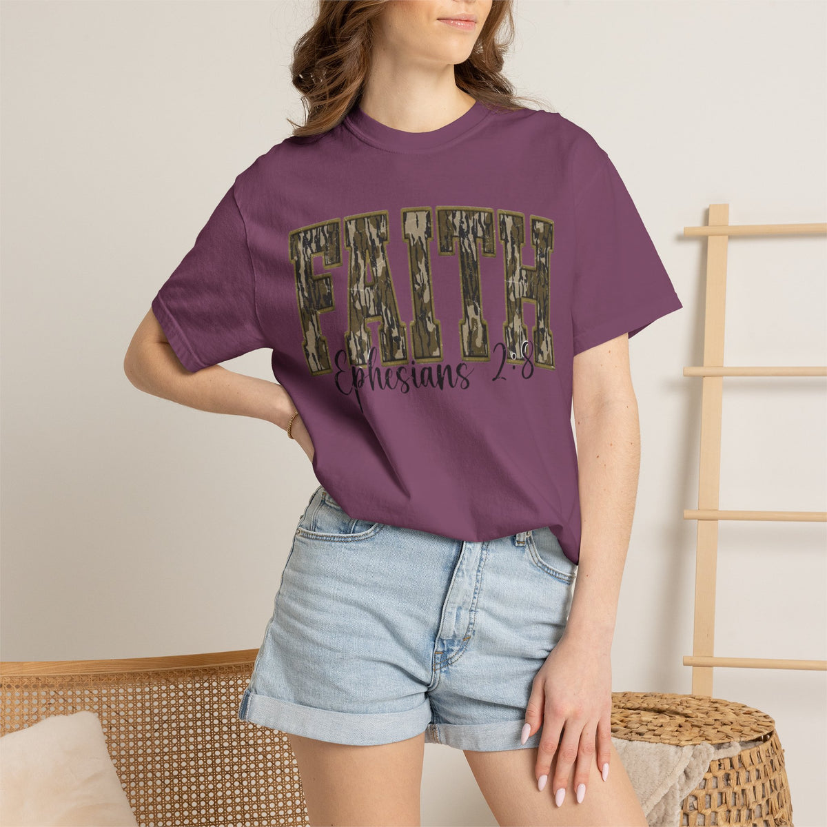 Faith Camo T-shirt