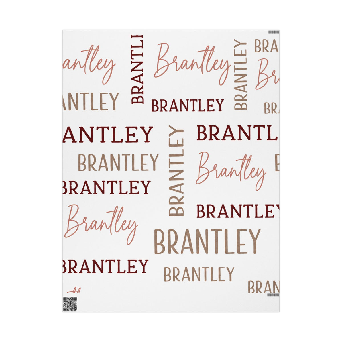 Custom Wrapping Paper