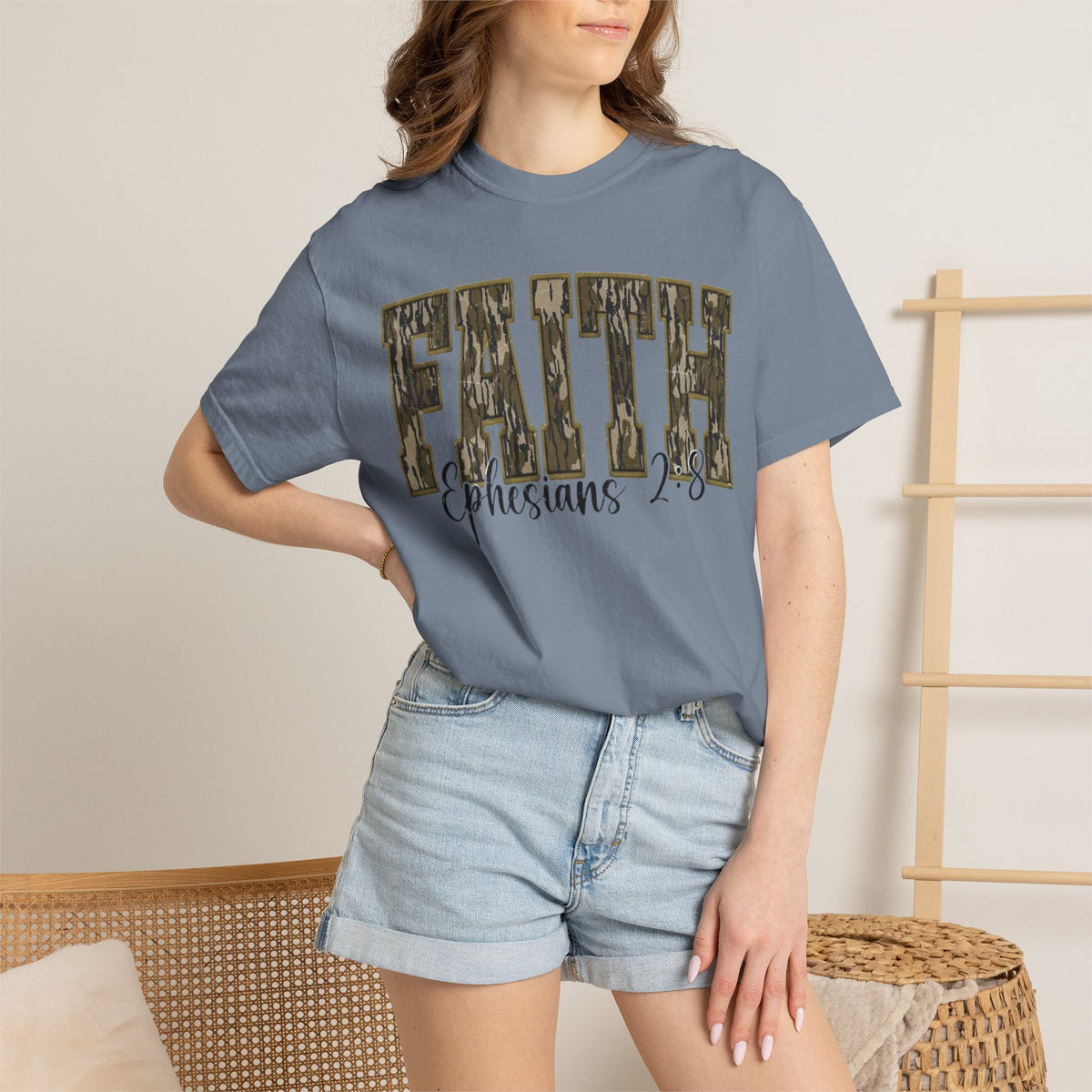 Faith Camo T-shirt