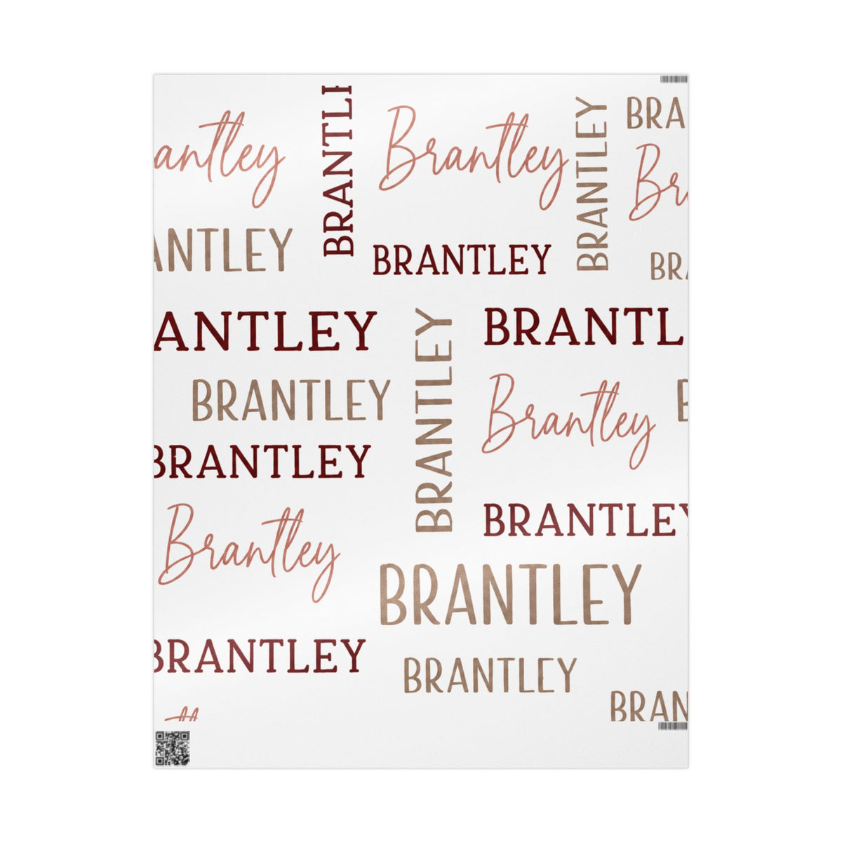 Custom Wrapping Paper