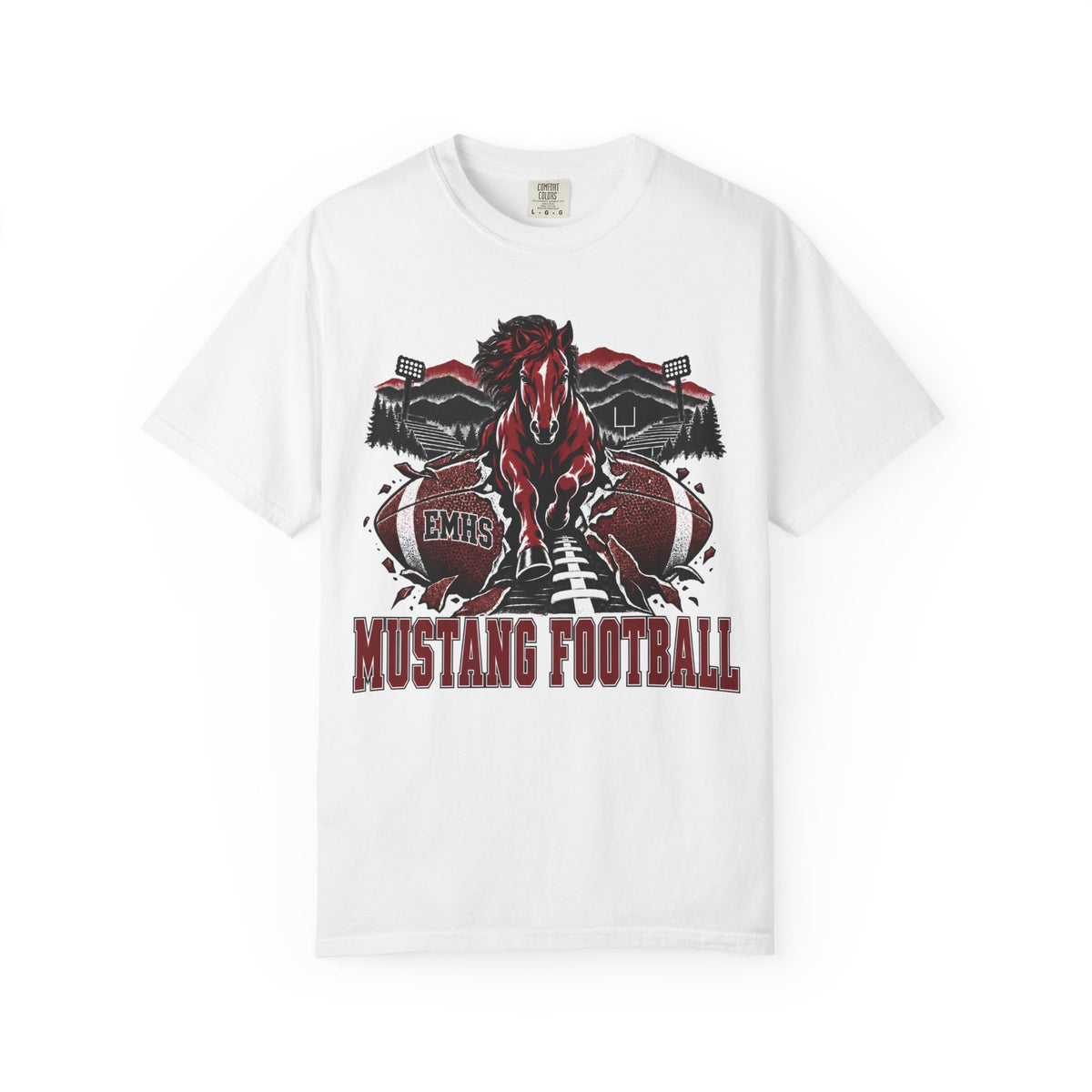 Mustang Football T-shirt